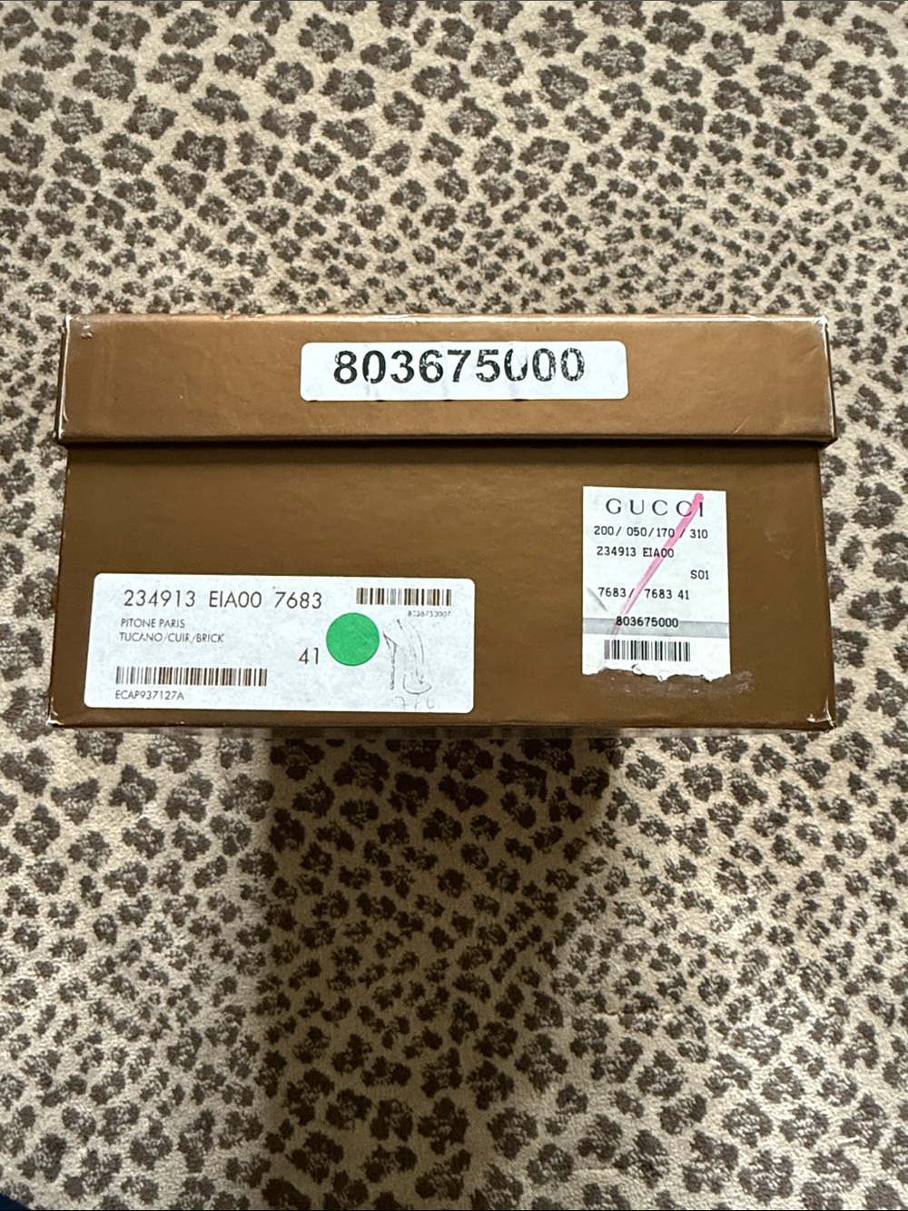 Gucci Python Heels - Picture 9 of 10